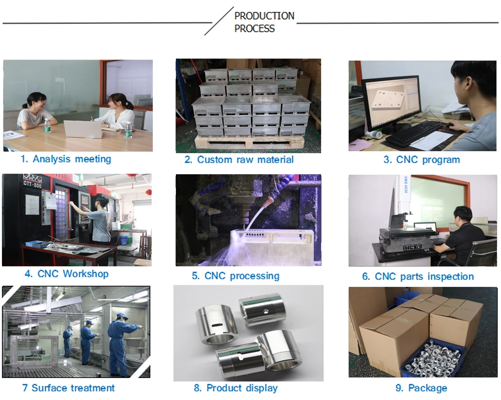 OEM 5-Axis CNC Machine Tool Processing Non Standard Titanium Alloy Parts